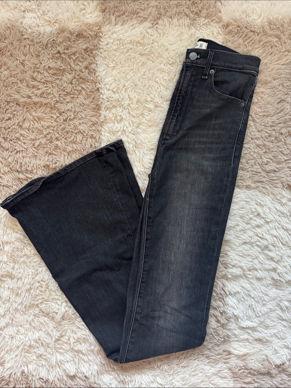 NWOT Abercrombie Black Flared Jeans